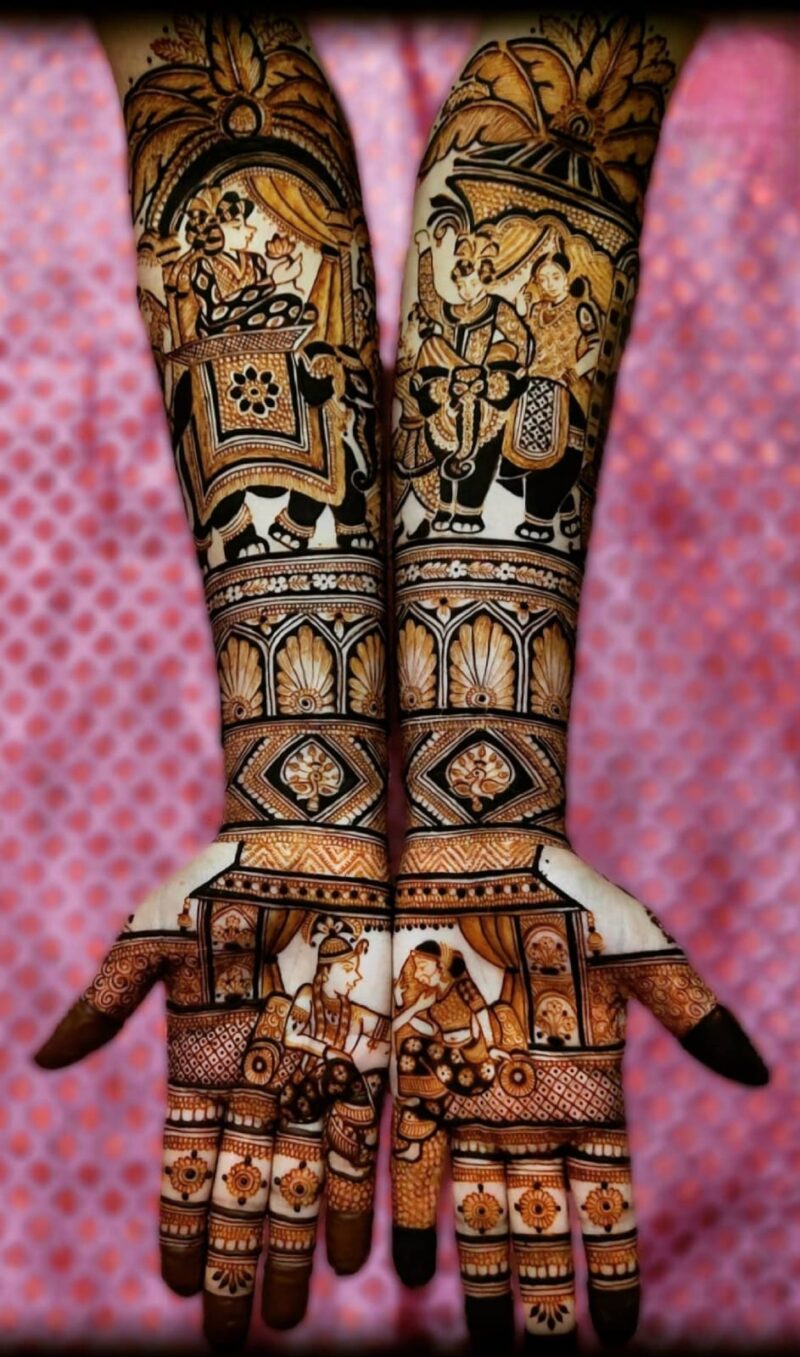 Bridal Mehandi Design