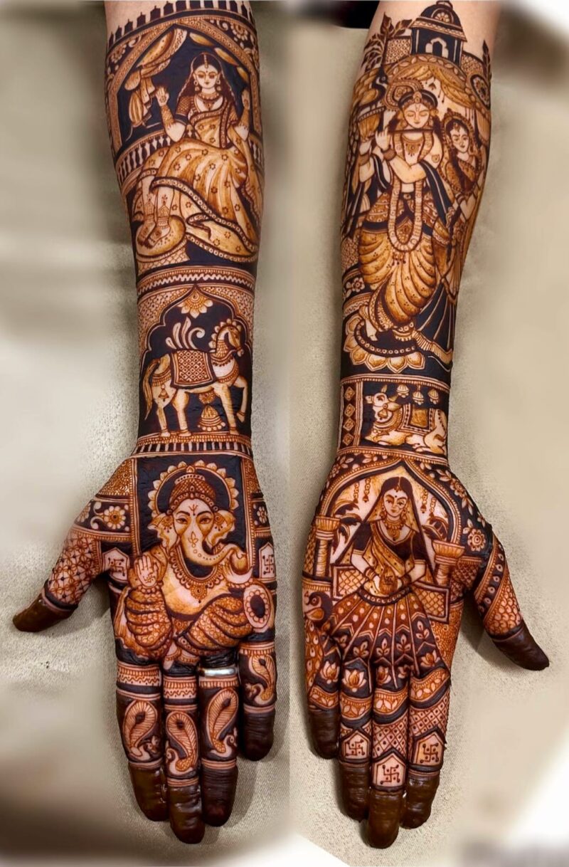 Bridal Mehandi Design