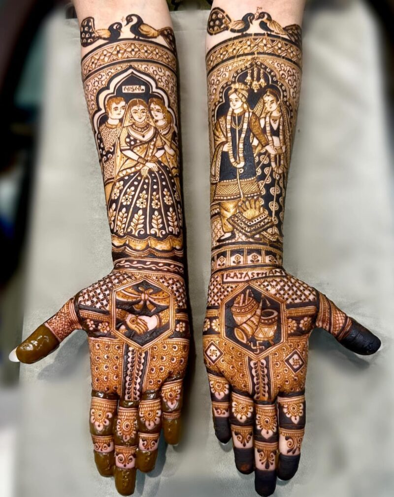 Bridal Mehandi Design