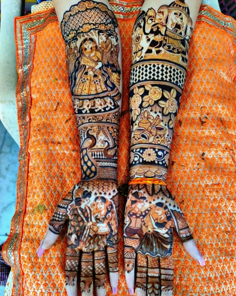 Bridal Mehandi Design