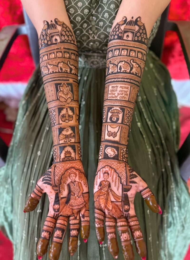 Bridal Mehandi Design