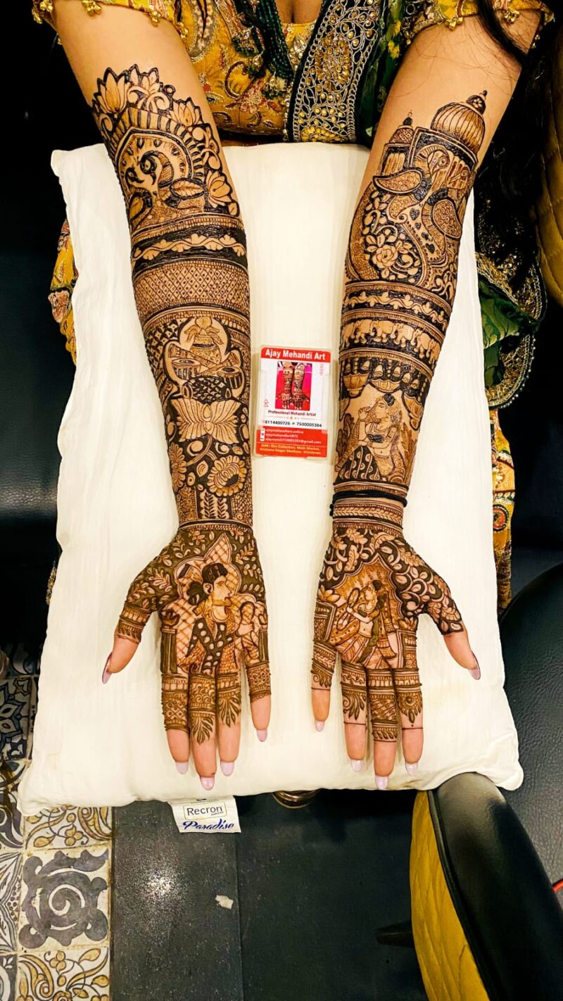 Bridal Mehandi Design