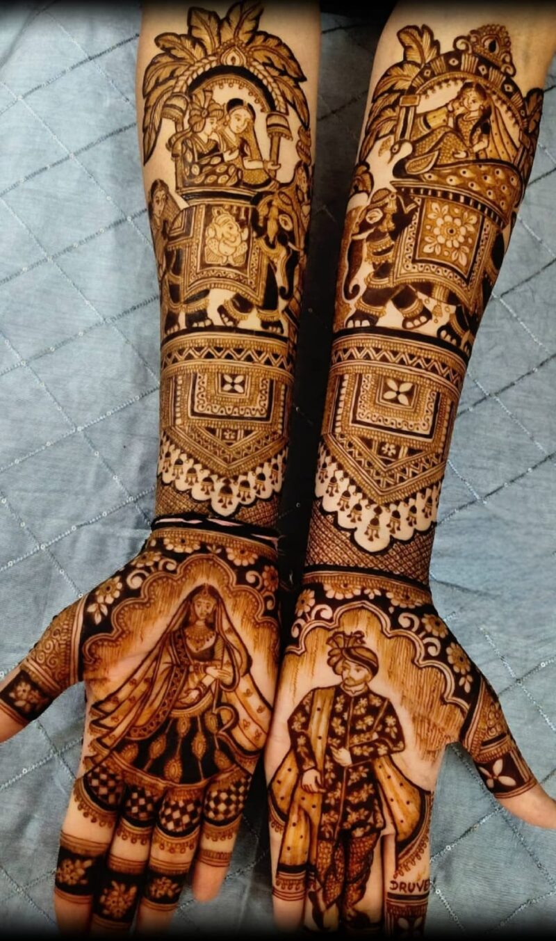 Bridal Mehandi Design