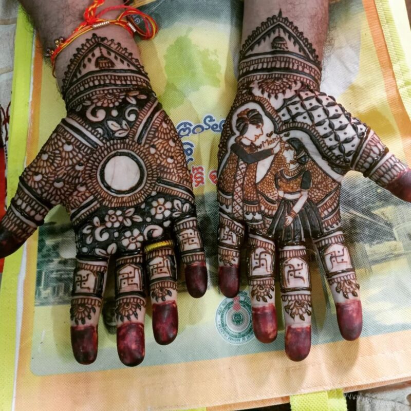 Groom Mehandi Design